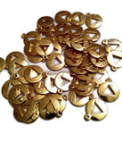 50 Pc AA Charm Blow Out! Irregulars *Drastically Reduced* - Gold Tone