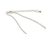 DIY Chains 18 Inch + 2 Inch Extension - Silver Tone Necklace Blanks