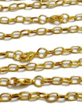 Charm Bracelet For Crafting - 10 Pcs - Gold