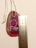 Amazing Woman Charm Holder Necklace Alcoholics Anonymous