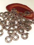 NA Cutout Narcotics Anonymous Charms - COPPER