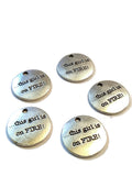 This Girl Is On Fire Pendant Charms Inspirational