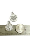 Serenity Prayer Praying Hands Pendant Charm