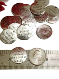She Believed She Could So She Did Pendant Charms