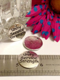 Unity Service Strength Pendant Charms 5 pc