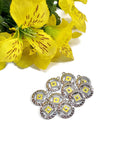 NA Yellow Enamel Pendant Charms