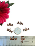 Red Copper Hope Charms