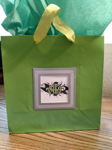 Green Tribal NA Gift Bag