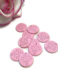 Pink It's A Beautiful Day To Be Sober Pendants