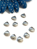 Sobriety Charms Beads Pendants - Alcoholics Anonymous - 10 Pcs