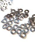 Stainless Steel NA Cutout Charms - SILVER