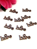 Red Copper Hope Charms