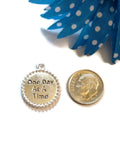 ODAAT One Day At A Time Pendant Charms  - Edged Design