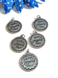 Happy Joyous Free Pendant Charms