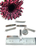 One Day At A Time Connector Charms - Silver