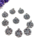 AA Flower Pendant Charms - Alcoholics Anonymous