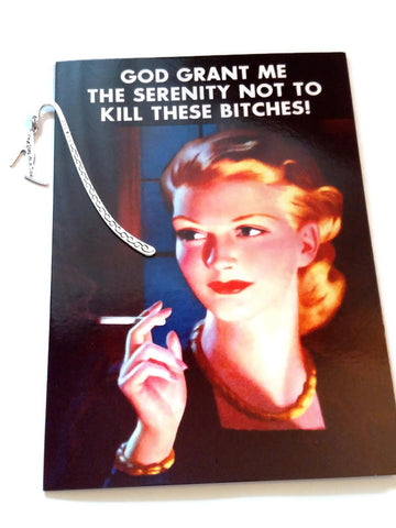 Fiesty Serenity Prayer Card & Bookmark Set