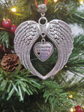 Recovery Sponsor Tree Ornament Angel Wings Gift - Sponsor Wings