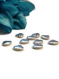 Gratitude Recovery Pendant Charms - Silver Tone Oval 10 Pcs