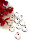 I Love Recovery Enamel Pendant Charms