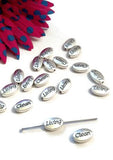 Living Clean Slide Bead Charms - NA - Old Style Clearance