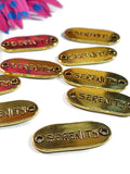 Serenity Connector Charms - Gold Tone