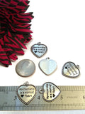 Sponsorship Is A Work Of Heart Pendant Charms - Alcoholics Narcotics Anonymous