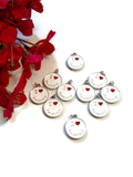 I Love Recovery Enamel Pendant Charms