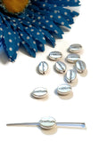 Gratitude Slide Beads - Silver Tone