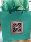 Teal & Black NA Gift Bag