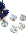 You Are The Master Of Your Own Destiny Pendant Charms - Inspirational