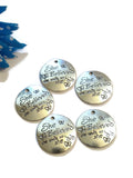 She Believed She Could So She Did Butterfly Pendant Charms