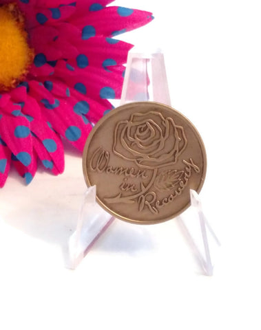 Women In Recovery Rose Medallion