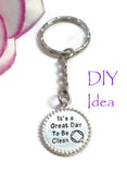 DIY Key Chain Blanks - 25 pcs
