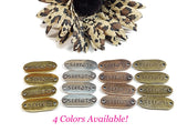 Serenity Connector Charms - Bronze Tone