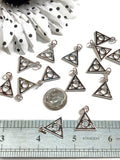 Family Group Pendant Charms - Silver Tone